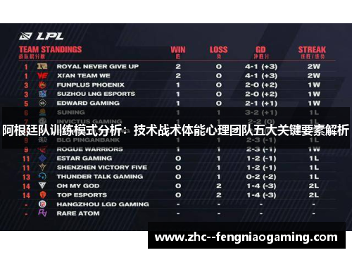 阿根廷队训练模式分析：技术战术体能心理团队五大关键要素解析