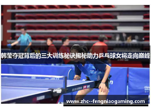 韩莹夺冠背后的三大训练秘诀揭秘助力乒乓球女将走向巅峰